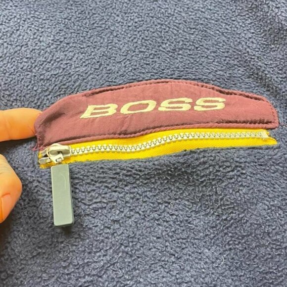 Vintage boss fleece jacket rare grail polar color block gangster gorp - Picture 2 of 5